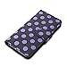 iPhone 6s Plus Case, [Wallet Case] i-Blason KickStand Apple iPhone 6 Plus Case 5.5 Inch Leather Cover with Credit Card [ID Holders] (Black/Purple)