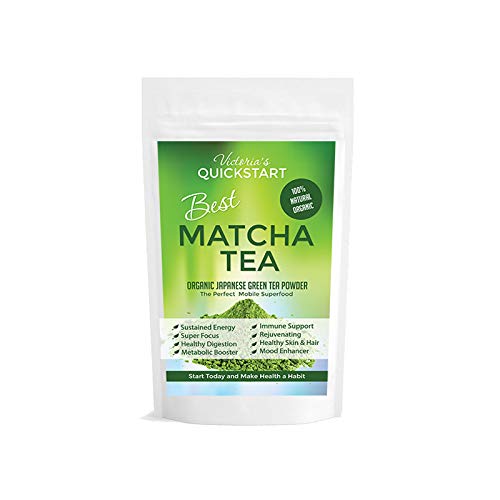 Best Matcha Tea Powder Fat Burner Flow State Energy Mood Brain Food Memory, Focus Paleo Ketogenic Glycemic Diets Antioxidants Includes $19 Superfood Organic Matcha Tea E-book Free!