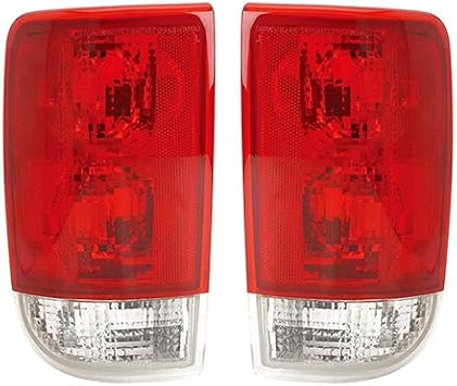 Amazon Com For 1995 2004 Chevy S10 Blazer Pair Rear Tail Lights Driver And Passenger Side Assembly Unit Gm2800127 Gm2801127 19179358 19179679 Automotive