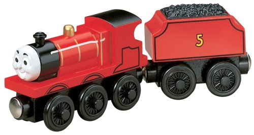 james wooden train engine