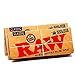 Raw Rolling Tray + Raw 110mm Roller + Raw King Size Rolling Papers + Hydrostone Natural Terracotta Humidifying Stone + Rolling Tips +200pc Unrefined Cotton Cigarette Filter, Large Bundle