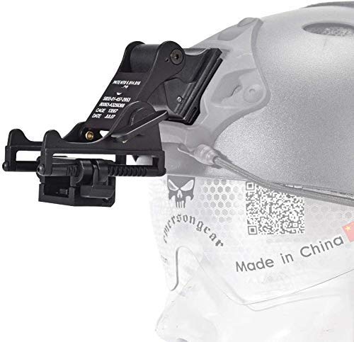 SBGJMY Tactical Helmet Mount Night Vision Goggle Rhino Mount for PVS7 PVS14 Night Vision Fits MICH FAST M88 Helmet Accessories