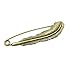 Aligle 4 Pcs Brooch Bronze Vintage Oversize Extra-Large Pins/Safety Pins Exotic Bamboo for Blankets, Skirts, Kilts, Crafts