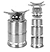 Rover Camel Camping Ultralight Stainless Steel Wood Stove Solidified Alcohol Stove Camping Sotve