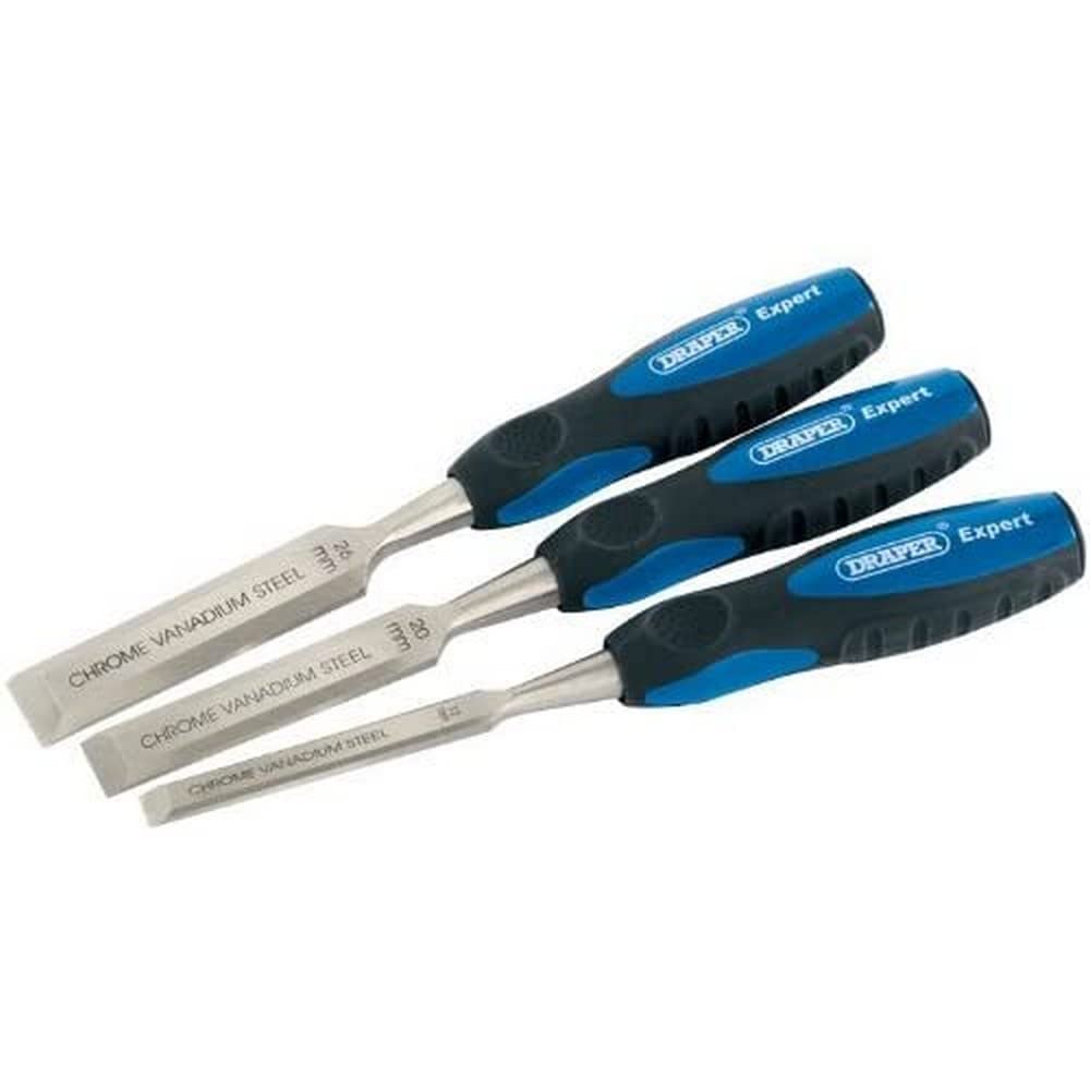 Draper 45865 Soft Grip Chisel Set (3 Piece)