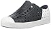 Native Shoes Unisex-Child Jefferson-K Slip-On, Jiffy Black/Shell White Block, 8 M US Toddler