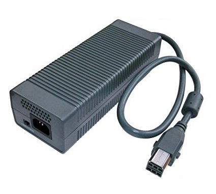 Microsoft 203W AC Adapter Power Supply for XBox 360 Gaming Console XENON OR ZEPHYR Models Only (Renewed)