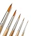 AIT Art Paint Brush Set - 14 Paint Brushes - Rounds, Flats, Angle Shaders, and Filberts - Handmade in USA for Trusted Performance with Oil, Acrylic, and Watercolor