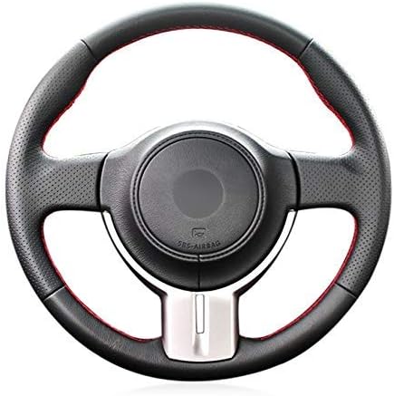 Braid on Steering Wheel Cover for Toyota 86 2012-2015 for Subaru BRZ 2012-2015 Scion FRS Steering Wheel Housing Car Accessories