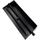 Americangaslogs 15"-28" Burner Pan for Gas Fireplace Gas Fireplace Burner Gas fire pits Gas Logs Propane Burner (15 Inch Two Pipe) Appearance Patent Applied