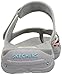Skechers Women's Reggae Zig Swag Flip Flop,Grey/Multi,8 M US