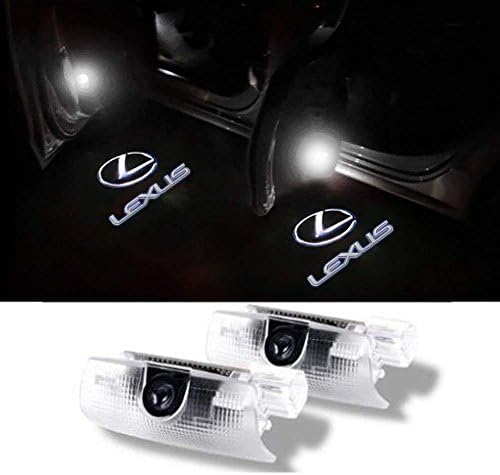 Aukur 2 piece Easy Installation Car Door LED Logo Projector Shadow Lights for LEXUS Series