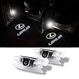 Aukur 2 piece Easy Installation Car Door LED Logo Projector Shadow Lights for LEXUS Series
