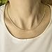 Pori Jewelers 14K Gold 2.5MM Diamond Cut Rope Chain Necklace Unisex Sizes 18
