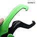 SAMSFX Fly Fishing Floating Fish Lip Grip Grippers Pliers Clamp Grabber Holder (Green-9.6