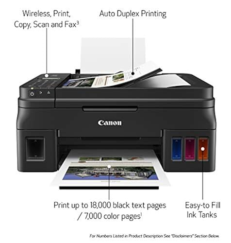 Canon Pixma G4210 Wireless Megatank All In One Inkjet Printer In Kenya Whizz Electronics Features