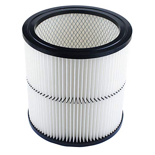 17884 Vacuum Filter Replacement Parts Compatible with Craftsman 9-17884 17935 17937 17920 Cartridge Shop Vac Filter - Fit 6/8/12 and 16 Gallon Vacs ...