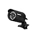 ISEEUSEE 720P Video Security Camera 1.3MP 1200TVL Indoor/Outdoor Night Vision Bullet Video security Cameras- Black