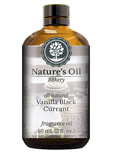 Vanilla Black Currant Fragrance Oil (60ml) For Diffusers, Soap Making, Candles, Lotion, Home Scents, Linen Spray, Bath Bombs, Slime