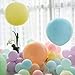 VUMSUM 36 inch Pastel Balloons for Parties 5 pcs Macaron Latex Balloons for Birthday Wedding Engagement Anniversary Christmas Festival Picnic or Any Friends & Family Party Decorations-Pastel Yellow