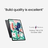 Samsung Galaxy Tab S7 FE 12.4 Inch Wi-Fi 64GB Black Android Tablet 3 Year view 9