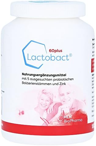 Lactobact 60 Plus, 180 pieces.