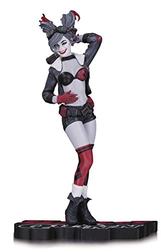 Dc collectibles harley quinn: ant lucia statue, red/whi…