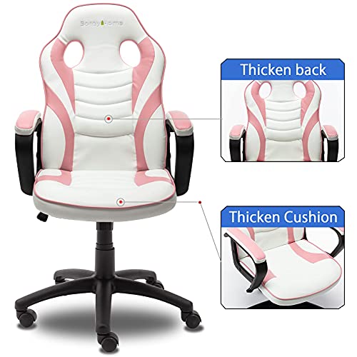 Bonzy Home Gaming Chair Racing Style Office Swivel Computer Desk Chair