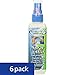 Naturally Fresh Deodorant Crystal Spray Mist, 4-Ounce Bottles (Pack of 6)