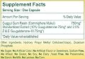 Guggul-extract 750mg Per Cap(10%Guggulsterone-75mg* and 2.5% Z&E Guggulsterone-18.75mg*) 60 Veg Caps