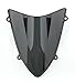 Areyourshop Windshield WindScreen Double Bubble For Kawasaki Ninja 250 250R EX250 2008-12 Black