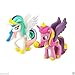 My Little Pony Set 12 pcs Toys | PVC Mini Figure Collection Playset | Kids Decor Cupcake Topper + Pony Stickers | By ToysOuletUSA
