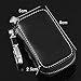 Zepthus Black Car Key Chain Bag Premium Leather Car Key Chain Coin Holder Zipper Case for Auto Remote Key Fob (Hyundai)