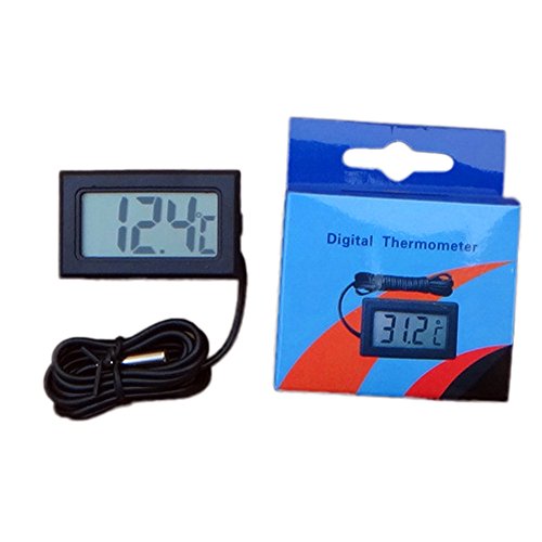 image for JDgoods 2M Thermometer Humidity Digital Temperature Meter LCD Display 