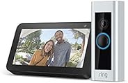 Certified Refurbished Ring Video Doorbell Pro with Certified Refurbished Echo Show 5 (Charcoal)
