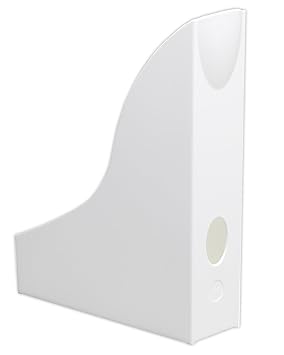 Durable Stehsammler Kunststoff mit Griffloch A4 weiß