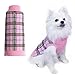 Dog Sweater Plaid Winter Clothes for Dogs Puppy Boys Girls