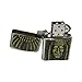 E-Clover Designer Cowboy Lighter Style Buckle Three Indian Chief Head Western Belt Buckle (Bronze)