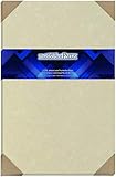 25 Natural Parchment 65lb Cover Paper Sheets 12 X