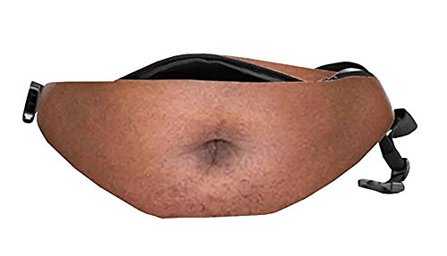 Dad Bag Fake Belly Waist Pack Unisex Fanny Pack Waist Stash with Adjustable  Belt