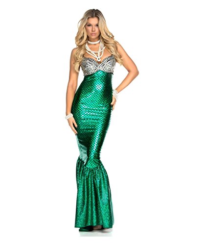 Shimmering Disney Little Mermaid Parade Ariel Womens Halloween Costume