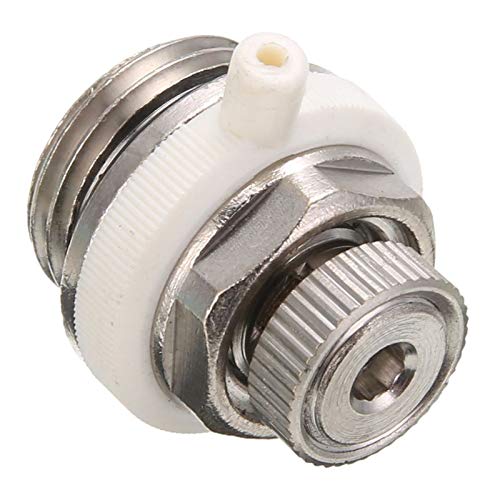 1/239;39; Fully Automatic Air Vent Valve Part Venting Heating Radiator Valve Parts Silver - Thumbnail 4