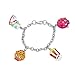 Shopkins Little Girls' Shopkins Sweet and Salty Charm Bracelet