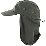 DealStock Fishing Cap with Ear and Neck Flap Cover