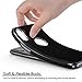LOHASIC for iPhone Xs Case, for iPhone X Case Thin Slim Leather Luxury PU Soft Hybrid Bumper Defender Non-Slip Grip Shockproof Full Body Protective Phone Cover Cases - Black