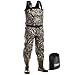 Foxelli Chest Waders, Waterproof 4mm Neoprene Hunting & Fishing Waders for Men & Women with Boots