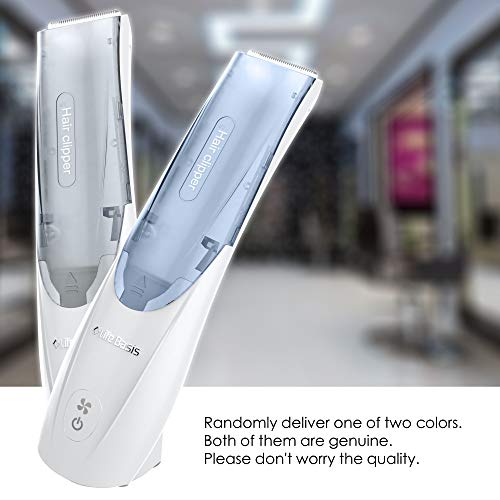 Life Basis Hair Clipper Cordless Rechargeable, Electric Hair Trimmer, Professional Haircut for Adult, Kids, Babies with 3 Combs Setting Length, Collecting Broken Hair, 8 Kits