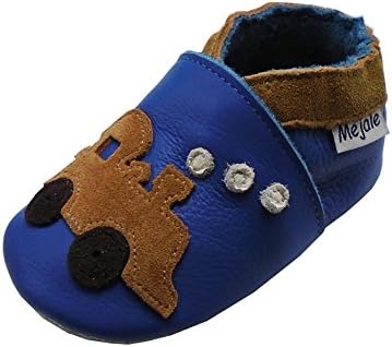 Mejale Baby Shoes Soft Soled Leather Little Girl Moccasins Flower Infant Toddler Pre-Walker