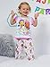 Bubble Guppies Toddler Girls 3 piece Shorts Pajamas Set (3T, Pink/White) by Nickelodeon