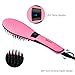 Apalus Straightening Hair Brush, Ceramic Hair Straightener Brush, Heated Hair Brush